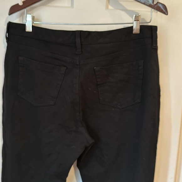 Lightly used Not Your Daughters Jeans size 12 black straight leg pant - Picture 5 of 5